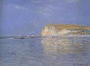 Low Tide at Pourville,near Dieppe Claude Monet